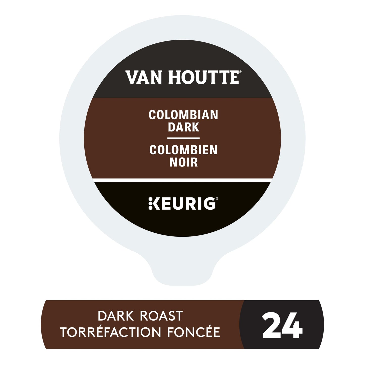 Van Houtte Colombian Dark K-Cup Coffee Pods, 24 Count For Keurig Coffee Makers