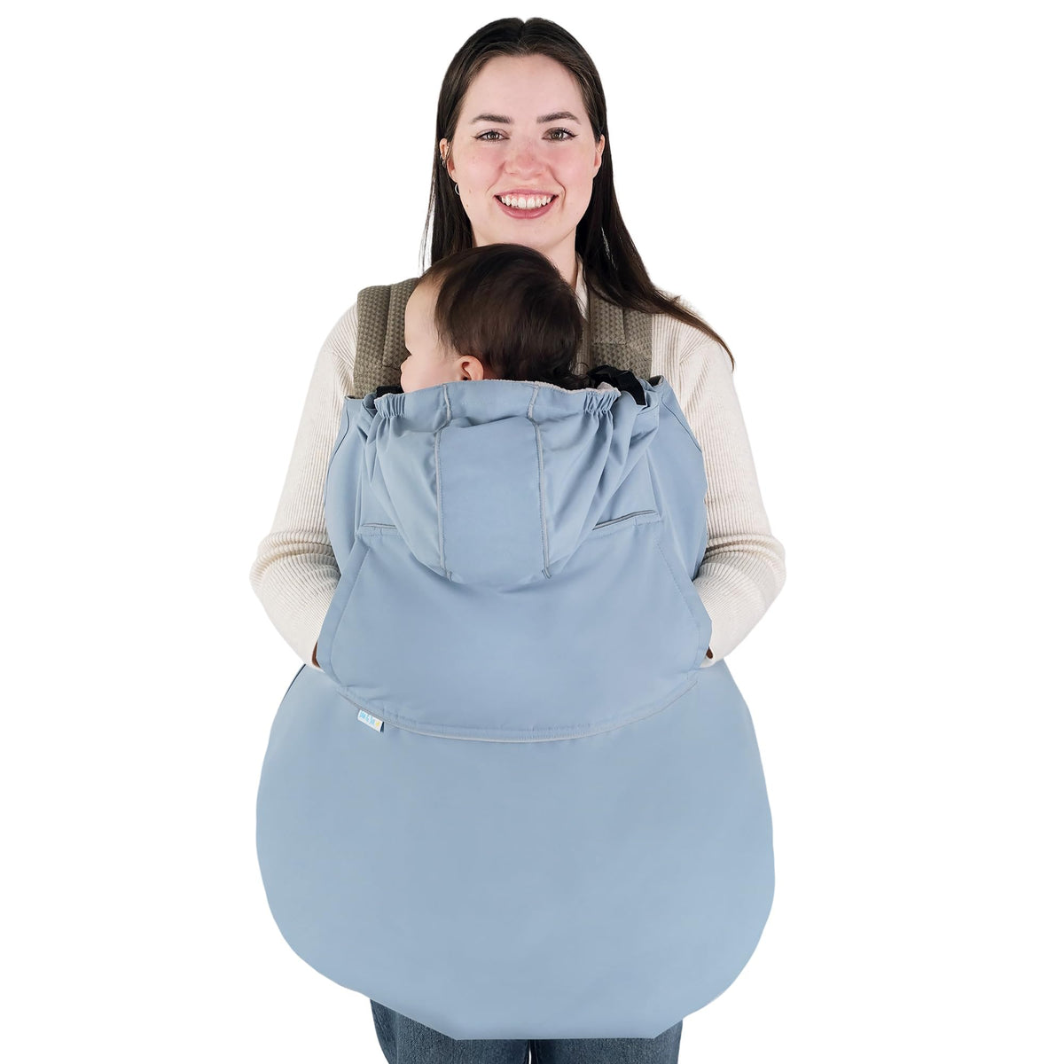 Jan & Jul Cozy-Dry Baby Carrier Rain Cover (Dusty Blue, One Size) 🍁 All In One Marketplace Canada