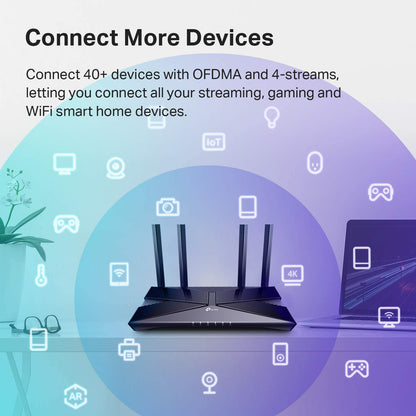 TP-Link AX1800 WiFi 6 Smart WiFi Router (Archer AX23) - Dual Band Gigabit Wireless Internet Router, OFDMA, Parental Controls, Long Range Coverage 🍁 All In One Marketplace Canada