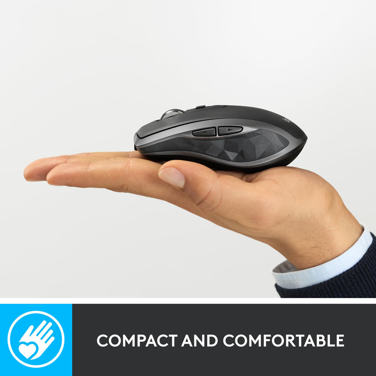 Logitech MX Anywhere 2S Bluetooth Edition Compact Wireless Mouse No USB