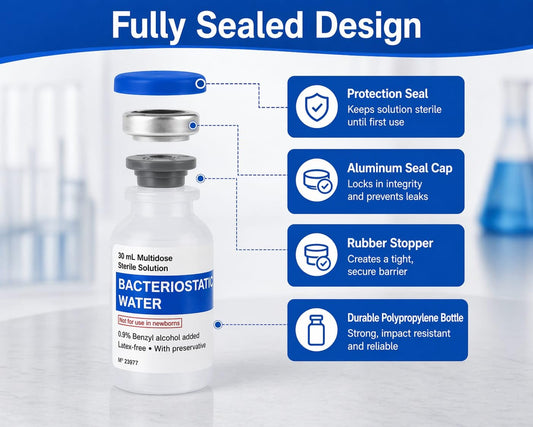 Bacteriostatic Water - Reconstitution Solution 30ML