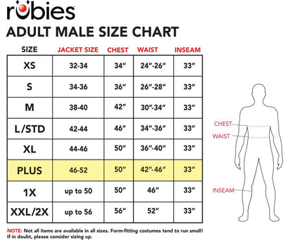 Rubies Adult Officially Licensed Deluxe Top Gun Costume for Themed Parties and Halloween, As Shown, Standard