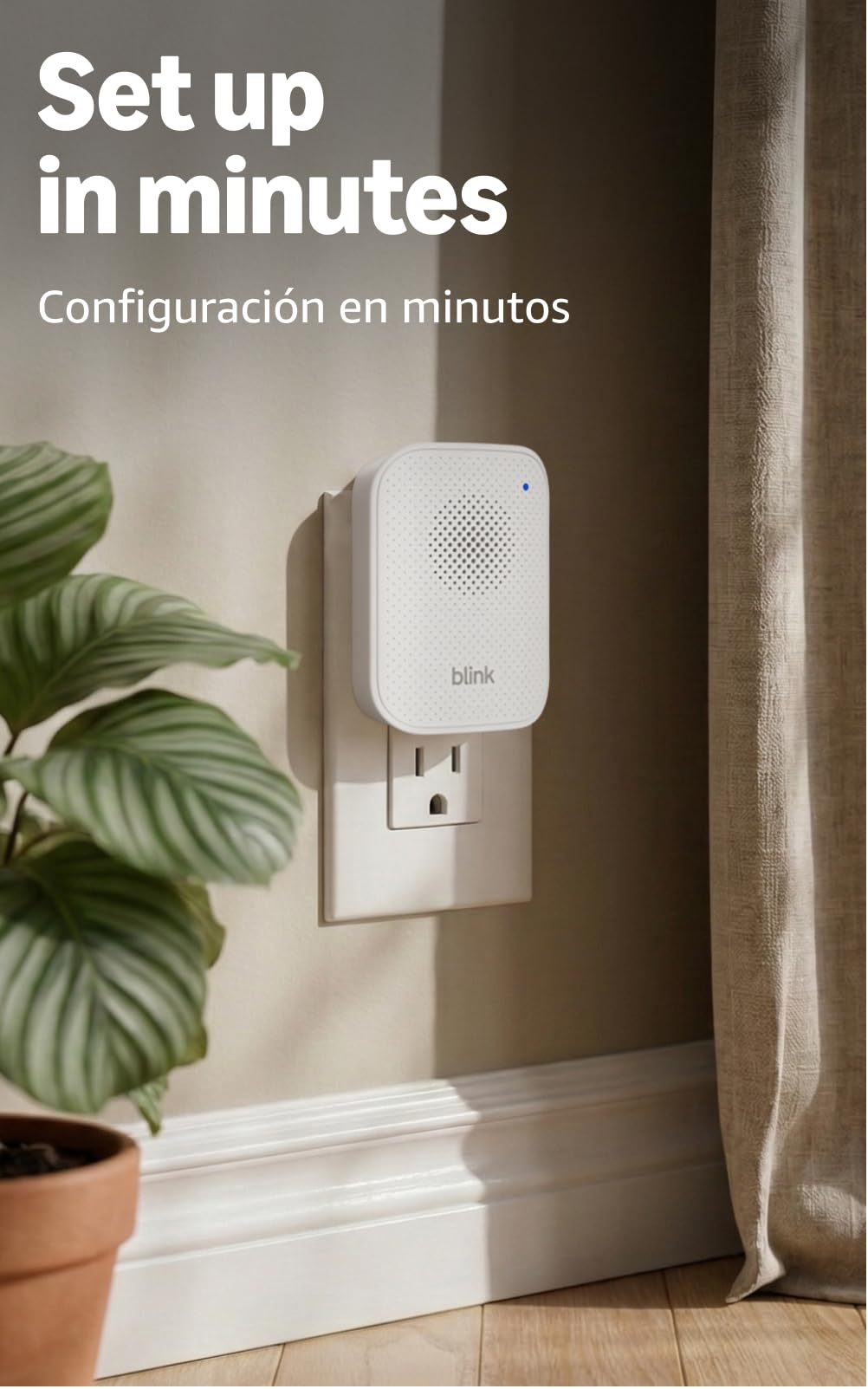 Blink Chime (newest model) — Real-time, audible alerts you can hear anywhere in your home, easy plug-in installation, works with all Blink doorbells - Available at All In One Marketplace Canada