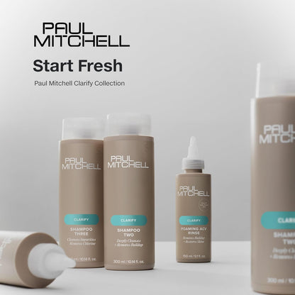Paul Mitchell Shampoo Two, Clarifying Shampoo, Deep Cleanses + Removes Buildup, For All Hair Types, Especially Oily Hair, 500 ml