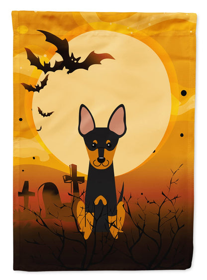 Caroline's Treasures BB4375GF Halloween English Toy Terrier Flag Garden Size, Small, Multicolor