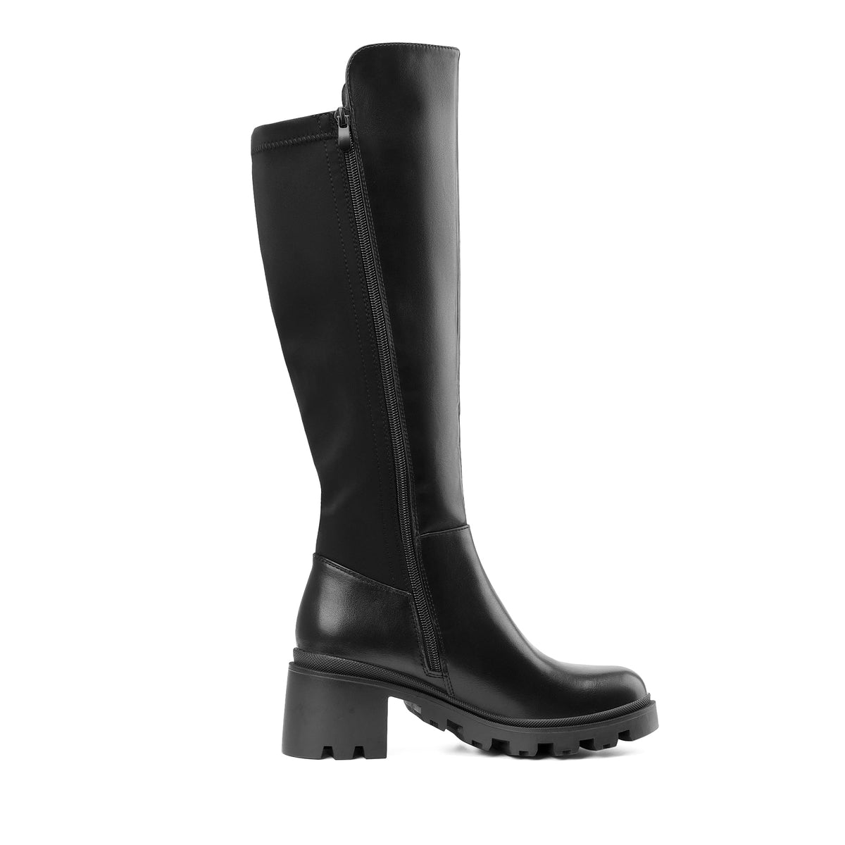 DREAM PAIRS Women Knee High Platform Chunky Boots,Black,10 🍁 All In One Marketplace Canada