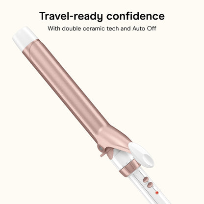 Conair Ceramic Long Barrel XL Curling Iron, 1 ¼” Barrel Produces Classic Curls – for use on Medium and Long Hair, Hair curler