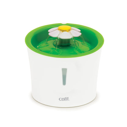 Catit Senses 2.0 Flower Fountain, 3 L Cat Water Fountain, Green 🍁 All In One Marketplace Canada