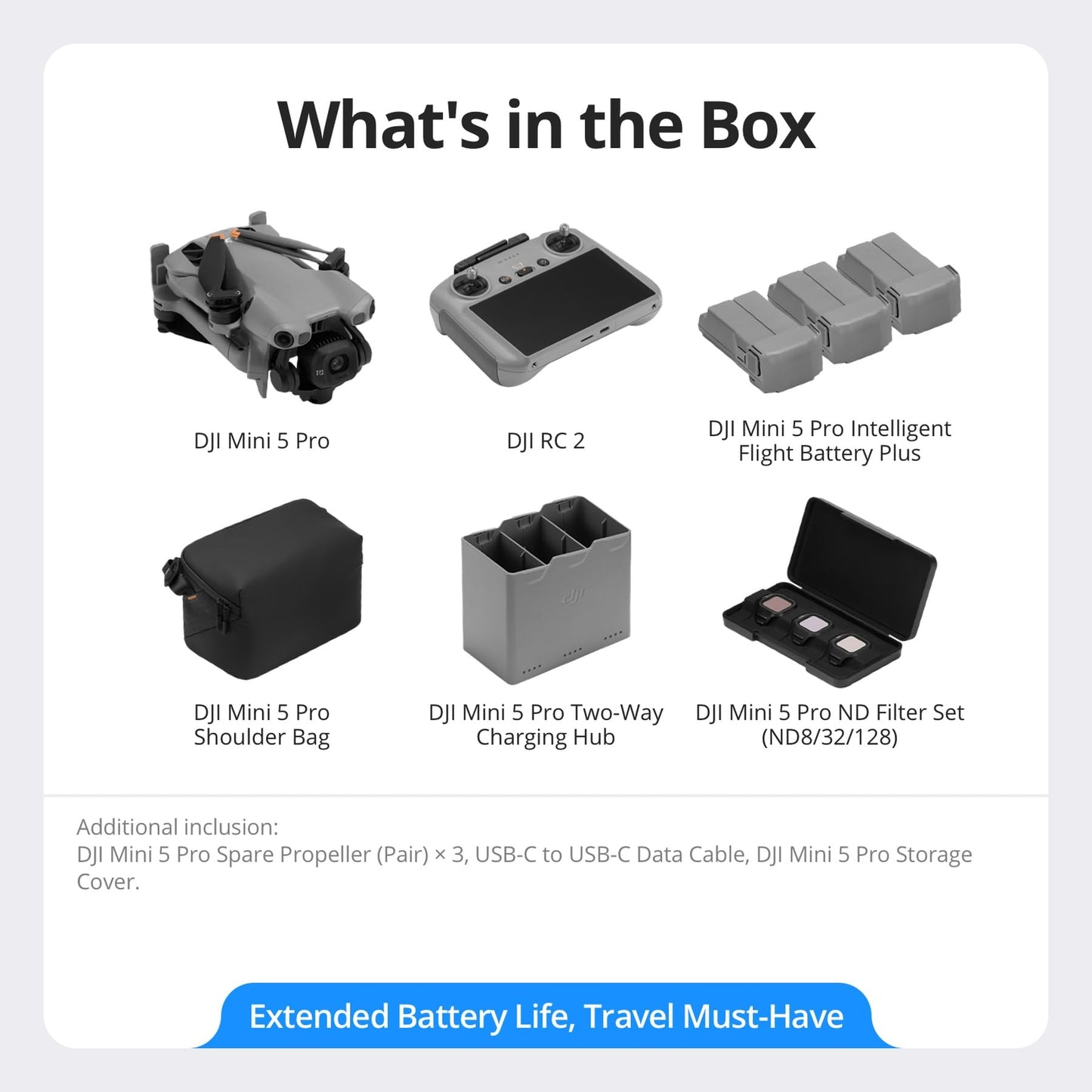 DJI Mini 5 Pro Fly More Combo Plus With DJI RC 2, 1-Inch CMOS 🍁 All In One Marketplace Canada