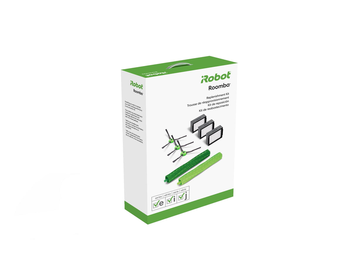 iRobot Authentic Replacement Parts - Replenishment Kit for Roomba e, i, and j Series and Roomba Combo i5 and j5 Series, Not Compatible with Roomba Combo j7+ or Roomba Combo j9+