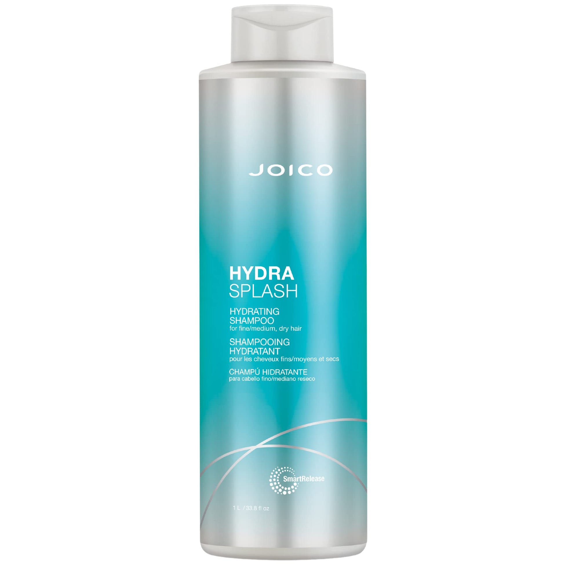 Joico HydraSplash Hydrating Shampoo for Fine to Medium Hair, Moisturizing Dry Damaged Hair with Keratin & Coconut Oil Joico