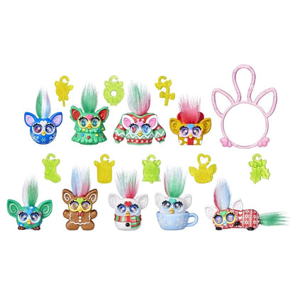 Furby Minis Advent Calendar for Kids 6 Years and Up, 24 Days of Surprise Holiday Toys with 1-Inch Figures, Stickers & Fun Accessories 🍁 All In One Marketplace Canada