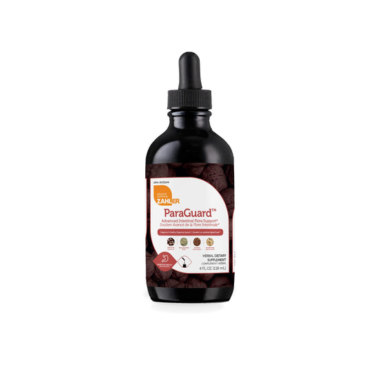 Zahler ParaGuard, Parasite Cleanse for humans. Advanced Colon Detox Cleanse and Gut Health Support, Contains Wormwood, Certified Kosher, 4OZ. - Available at All In One Marketplace Canada