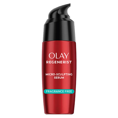 Olay Regenerist Micro-Sculpting Serum, Fragrance Free, Anti-aging Serum, 50 mL Olay