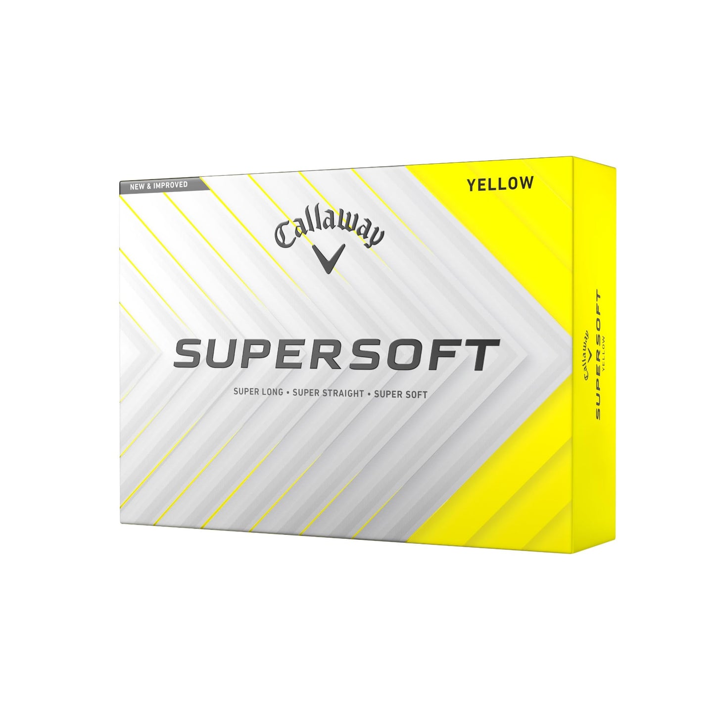 Callaway Golf Supersoft Golf Balls (2025, Yellow)