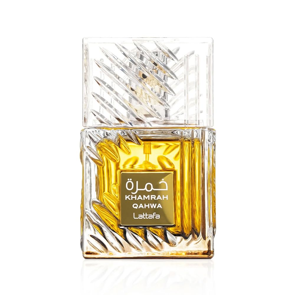 Lattafa Khamrah Qahwa For Unisex Eau De Parfum Spray, 3.4 Ounce Lattafa
