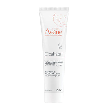 Eau Thermale Avene Cicalfate+ Restorative Protective Cream, Rich Skin Barrier Cream, Wound Care, Reduces appearance of scars, Doctor recommended, Zinc oxide, 40 mL - Available at All In One Marketplace Canada