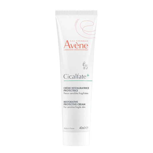 Eau Thermale Avene Cicalfate+ Restorative Protective Cream, Rich Skin Barrier Cream, Wound Care, Reduces appearance of scars, Doctor recommended, Zinc oxide, 40 mL - Available at All In One Marketplace Canada