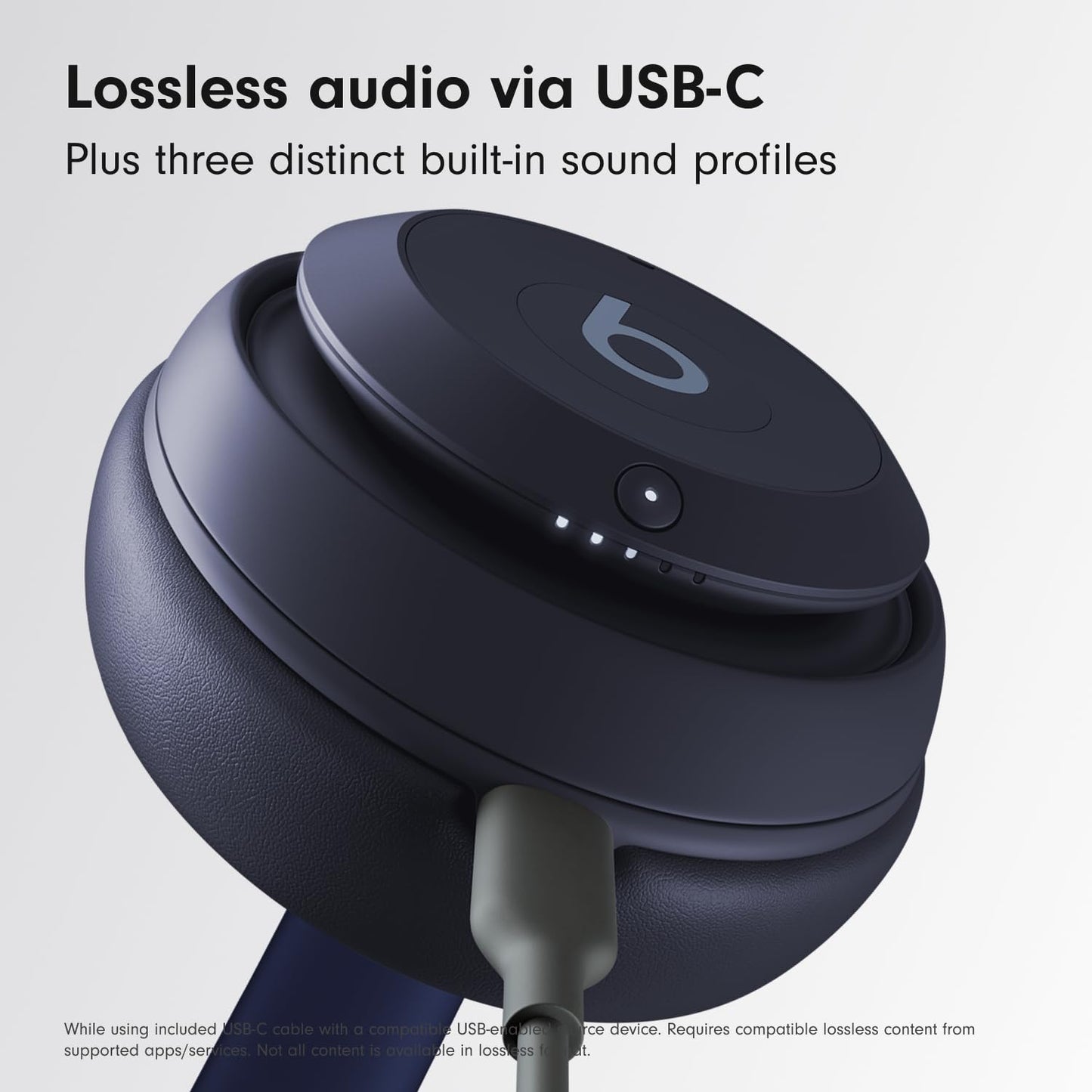 Beats Studio Pro - Wireless Bluetooth Noise Cancelling Headphones - Personalized Spatial Audio, USB-C Lossless Audio, Apple & Android Compatibility, Up to 40 Hours Battery Life - Navy 🍁 All In One Marketplace Canada