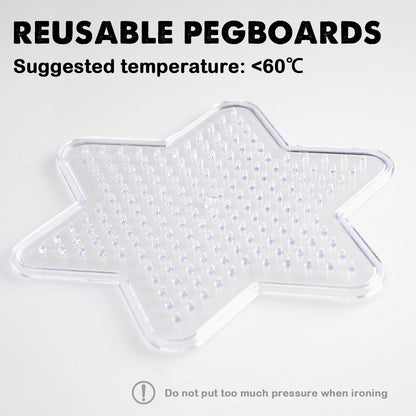 FUNZBO 20 PCS 5mm Fuse Beads Pegboards - Animal Shape Pegboards for Craft Perler Beads Kit DIY Arts and Crafts Kit Project with Keychains, Hang Ropes and Beads Tweezers, Fuse Beads Gift Set Christmas Birthday 🍁 All In One Marketplace Canada