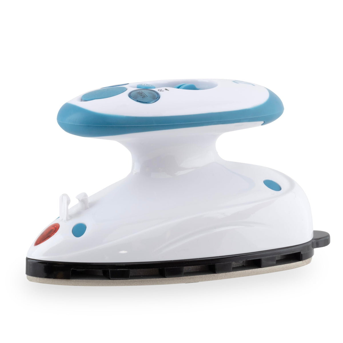 Dritz Mighty Travel Steam Iron: Mini Iron for Quilting, Crafts & Sewing, Compact Portable Travel Steamer for Home & On-The-Go Use