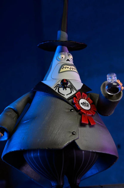 NECA - L'Étrange Noël de monsieur Jack de Tim Burton (Disney) - Figurine articulée du Maire d'Halloween Town à l'échelle 7 pouces