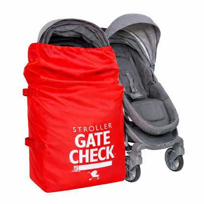 J. L. Childress Gate Check Air Travel Bag for Standard and Double Strollers, Red J.L. Childress