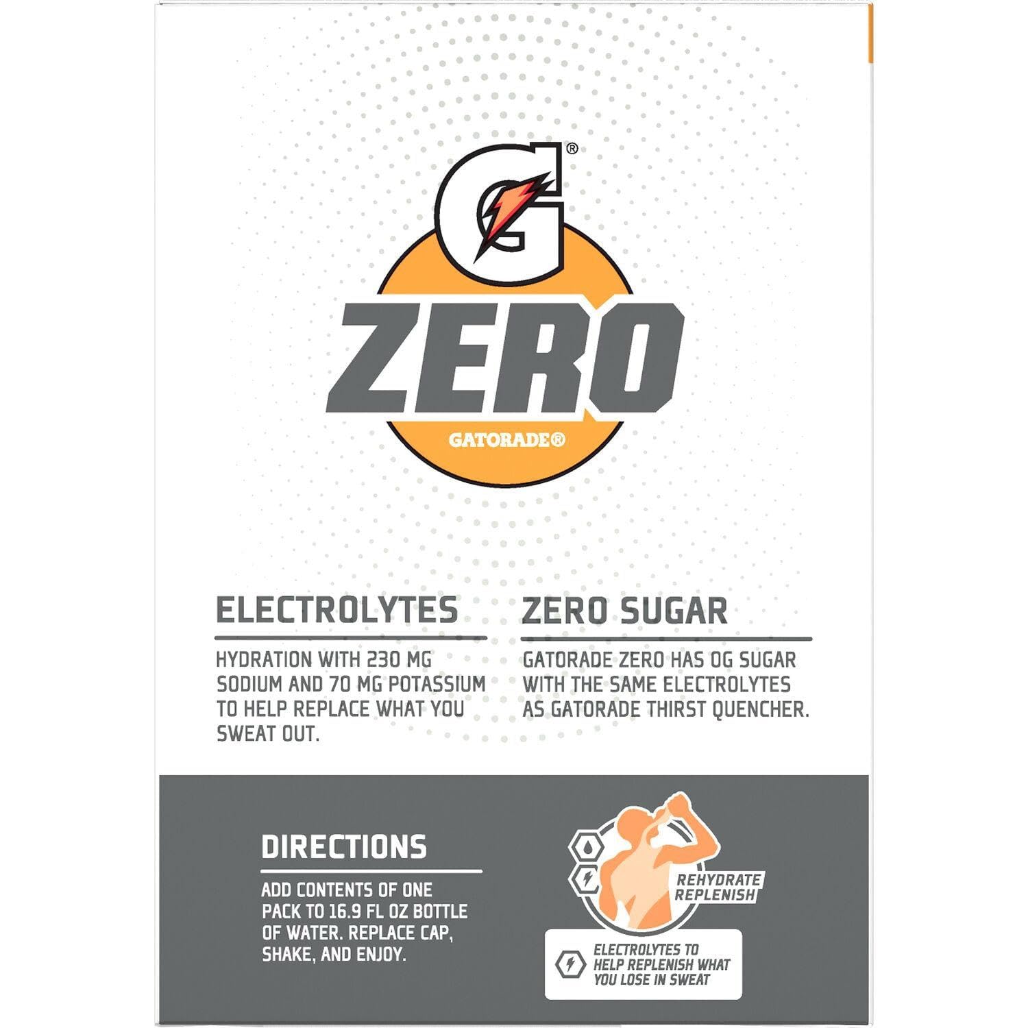 Gatorade G Zero Powder Variety Pack - 40 Individual Packets