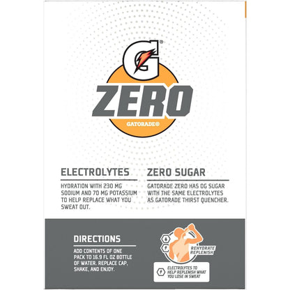 Gatorade G Zero Powder Variety Pack - 40 Individual Packets