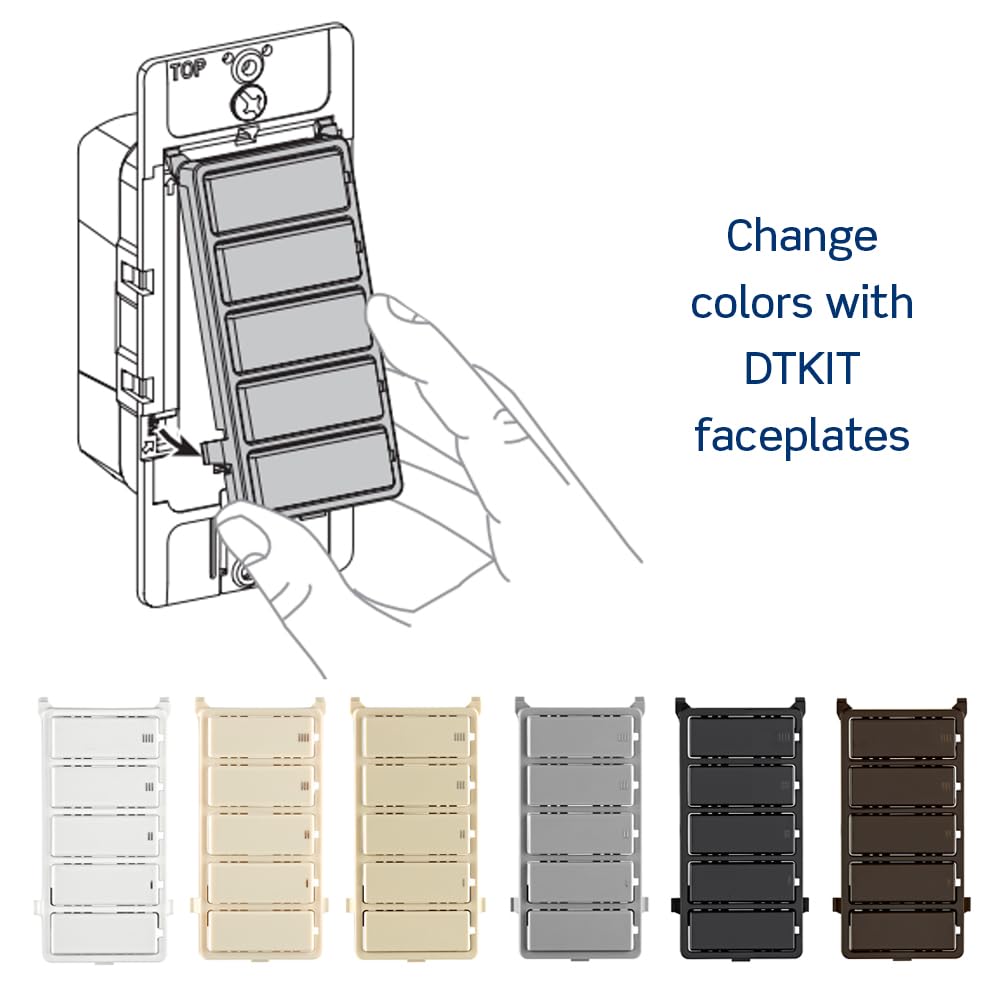Leviton Countdown Timer Switch, 10-20-30-60 min, No Neutral Required, Single Pole, 15 Amp, DT160-1LW, White 🍁 All In One Marketplace Canada