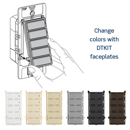 Leviton Countdown Timer Switch, 10-20-30-60 min, No Neutral Required, Single Pole, 15 Amp, DT160-1LW, White 🍁 All In One Marketplace Canada