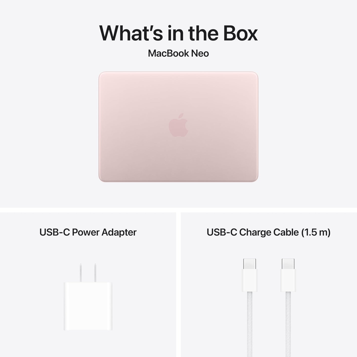 Apple 2026 MacBook Neo 13-inch Laptop with Apple A18 Pro chip (6‑core CPU and 5‑core GPU, 8GB Unified Memory, 256GB) - Blush - English Keyboard 🍁 All In One Marketplace Canada