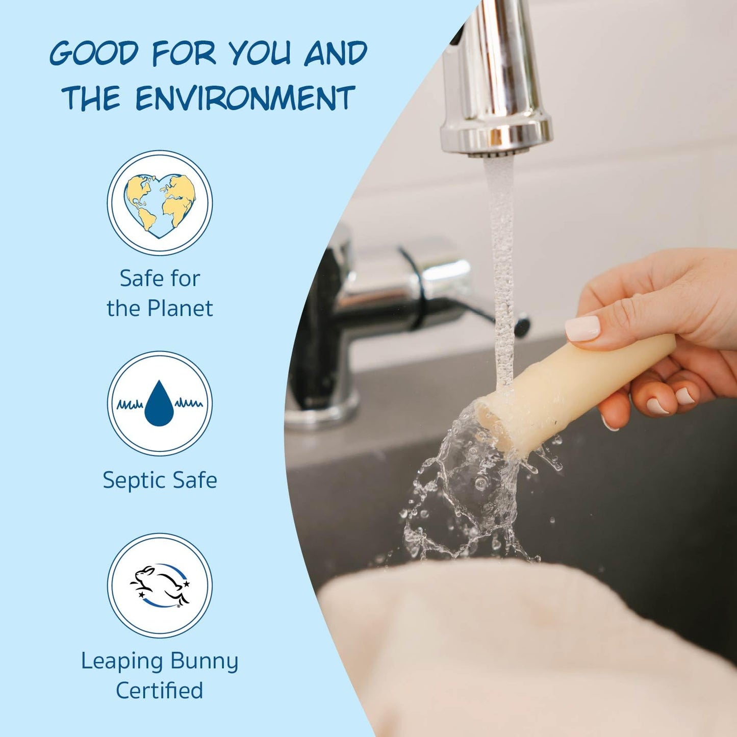 Nellie's Wow Stick - Stain Remover for Fabrics & Clothes - Cleans Grass, Makeup, Wine, Grease, Coffee, Blood and Pet Stains for Fabrics, Laundry, and More - Plant-Based & Eco-Friendly (2.7 oz.) - Available at All In One Marketplace Canada