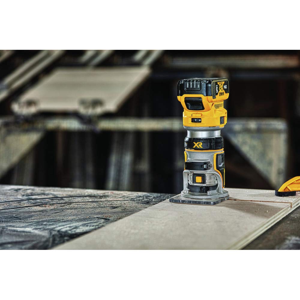 DEWALT 20V Max XR Cordless Router, Brushless, Tool Only (DCW600B) DEWALT