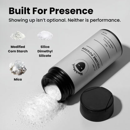 Hair Texture Powder for Men, Easy-to-Apply Styling Powder for Dry Hair Looks (Pack of 1)