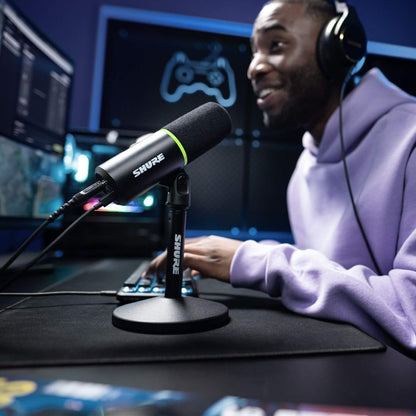 Shure MV6 USB Gaming Microphone for Streaming & Recording