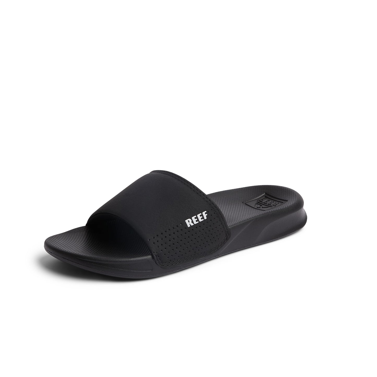 Reef Men's Reef One Slide Slides Black, Size 11M REEF