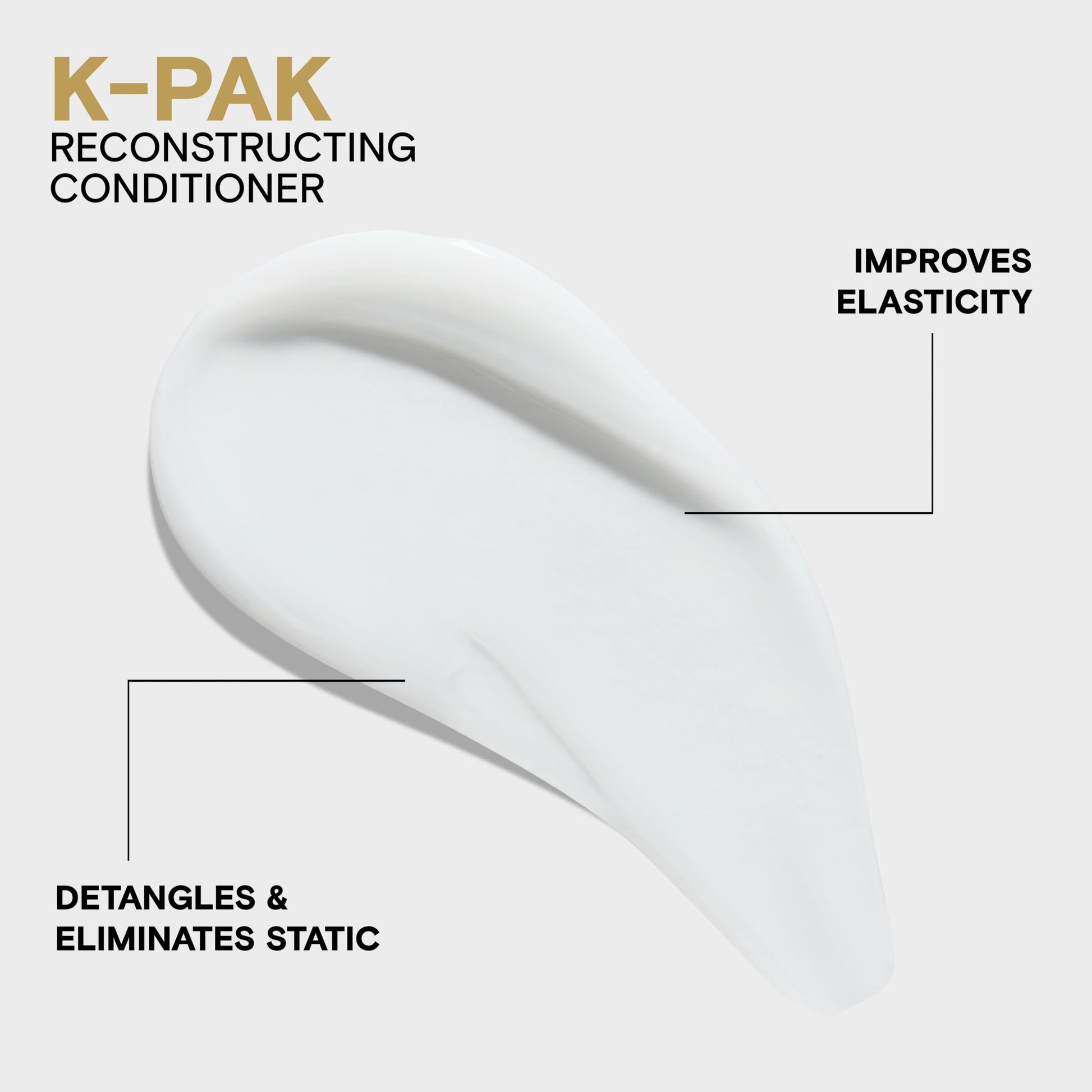 Joico K-PAK Daily Reconstructing Conditioner, Heat Protectant, Moisturizing Cleansing, Repair Damaged Hair, with Keratin and Primrose Oil, Sulfate-Free Joico