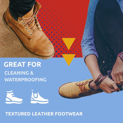Nikwax Nubuck & Suede Footwear Clean/Waterproof Duo-Pack, 125ml