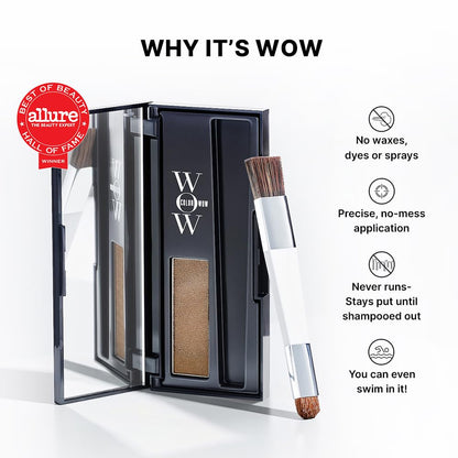 COLOR WOW Root Cover Up Dark Brown, 0.07 oz COLOR WOW