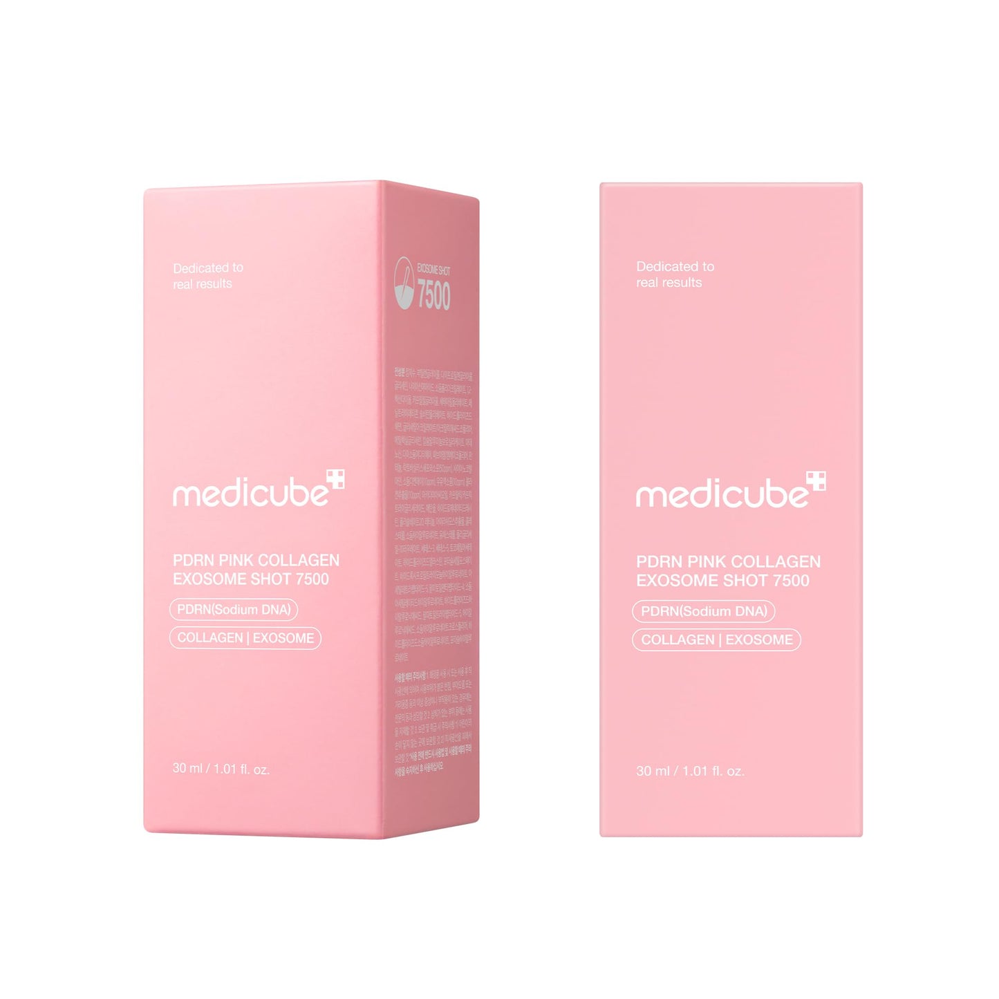 medicube PDRN Pink Collagen Exosome Shot Serum 7,500 PPM | Liquid Skin Booster | Exosome, Salmon DNA PDRN, Spicules | Uneven Skin Tone, Pore Care, Texture | Korean Skin Care 1.01 fl.oz - Available at All In One Marketplace Canada