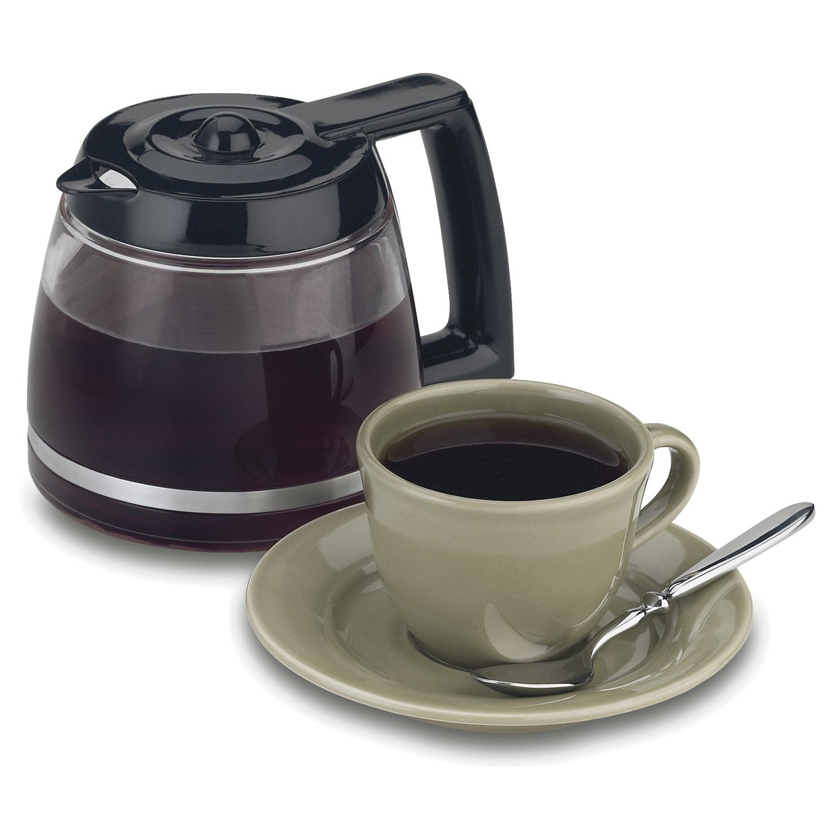 Cuisinart 12-Cup Glass Replacement Carafe for Coffee Maker (DCC-1200PRCC)
