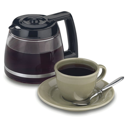 Cuisinart 12-Cup Glass Replacement Carafe for Coffee Maker (DCC-1200PRCC)
