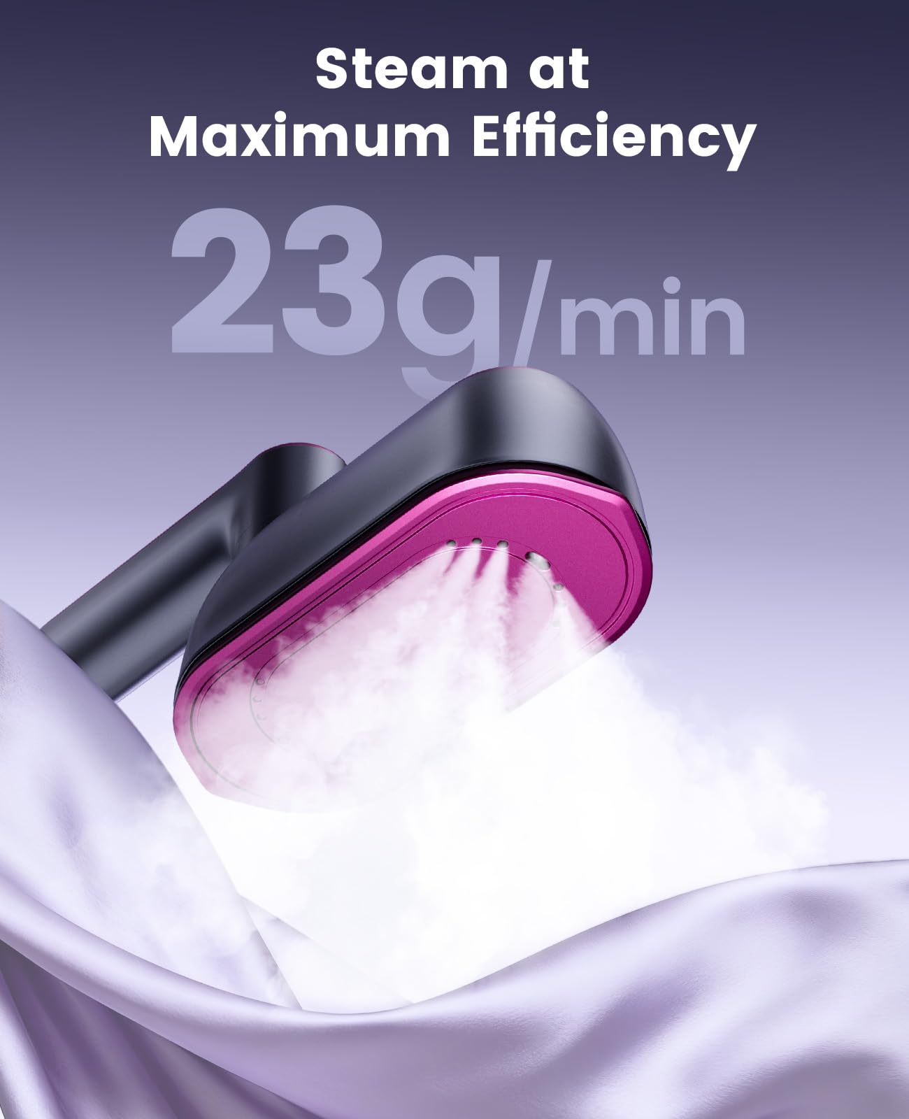 Jack＆Rose Steamer Clothes,8s Heat-up Travel Steam Iron,Portable Steamer - Available at All In One Marketplace Canada