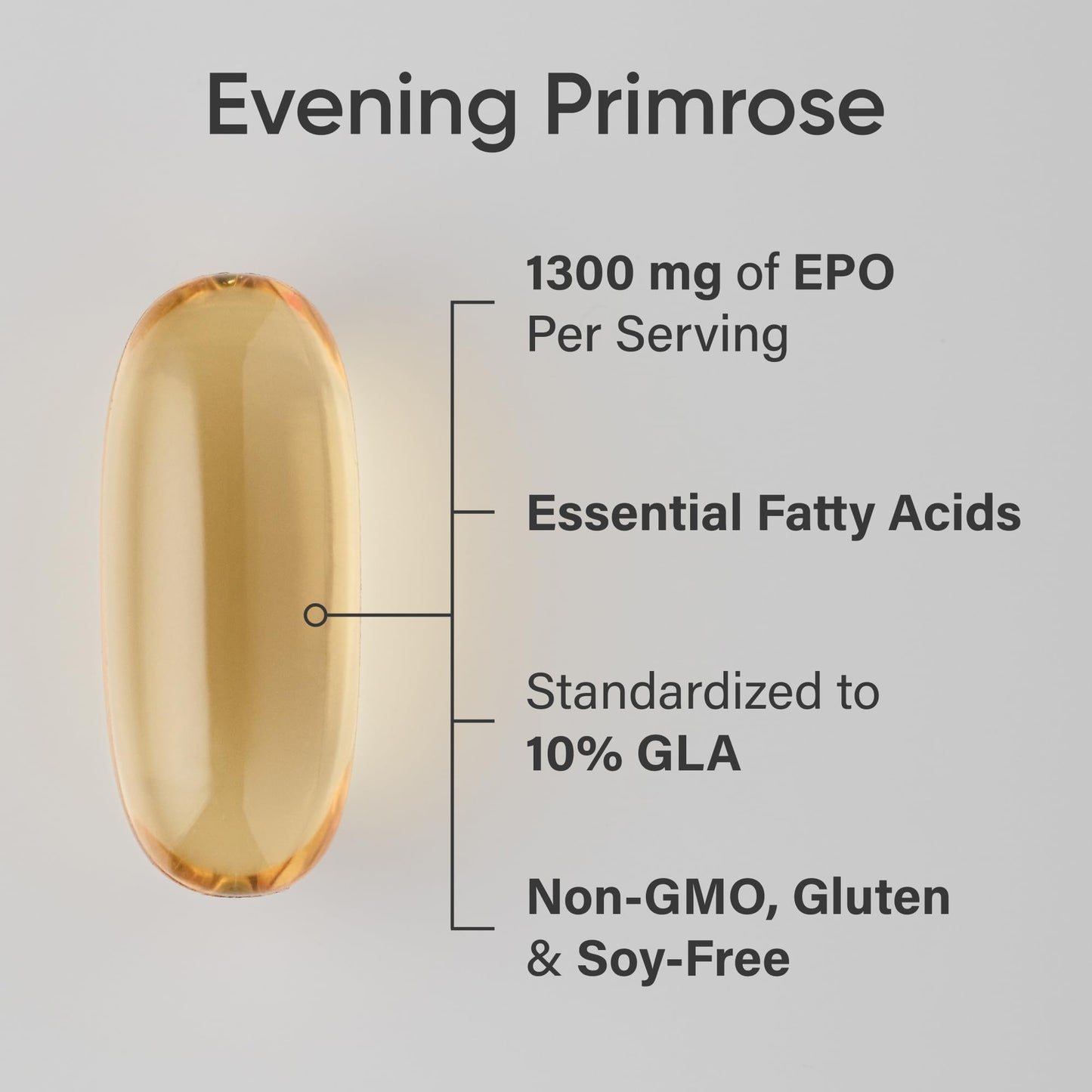 Sports Research® Evening Primrose Oil with GLA - Cold Pressed Primrose Oil supporting Women's Health - Hexane Free · Non-GMO · Gluten Free - 120 Count Softgels - Available at All In One Marketplace Canada