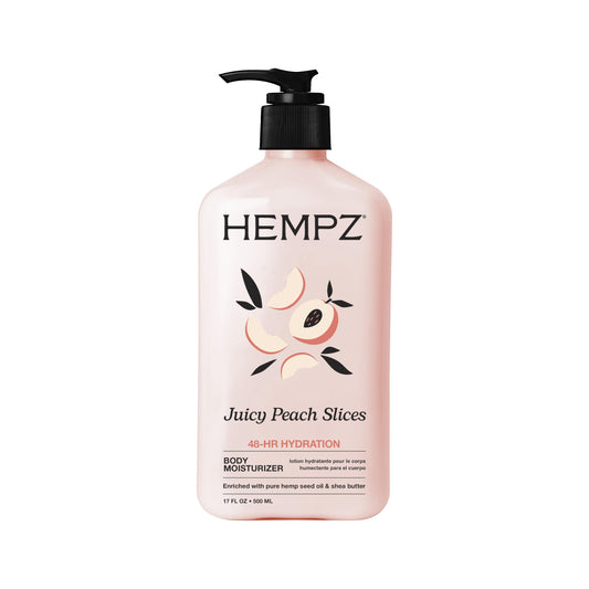 Hempz Juicy Peach Lotion, Hydrating Body Moisturizer, juicy fruit, 17 fl.oz. - Available at All In One Marketplace Canada