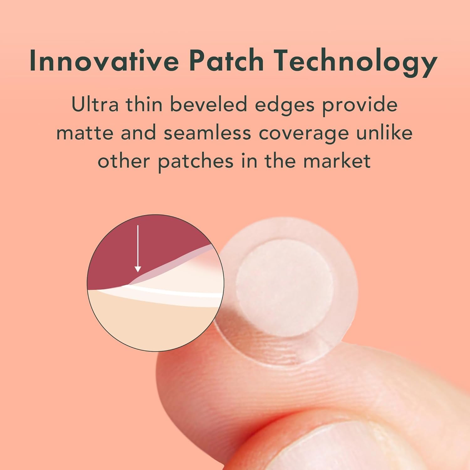 Rael Miracle Invisible Spot Cover - Absorbing Cover, Hydrocolloid Patch, Korean Skin Care, Facial Stickers, 2 Sizes (96 Count)