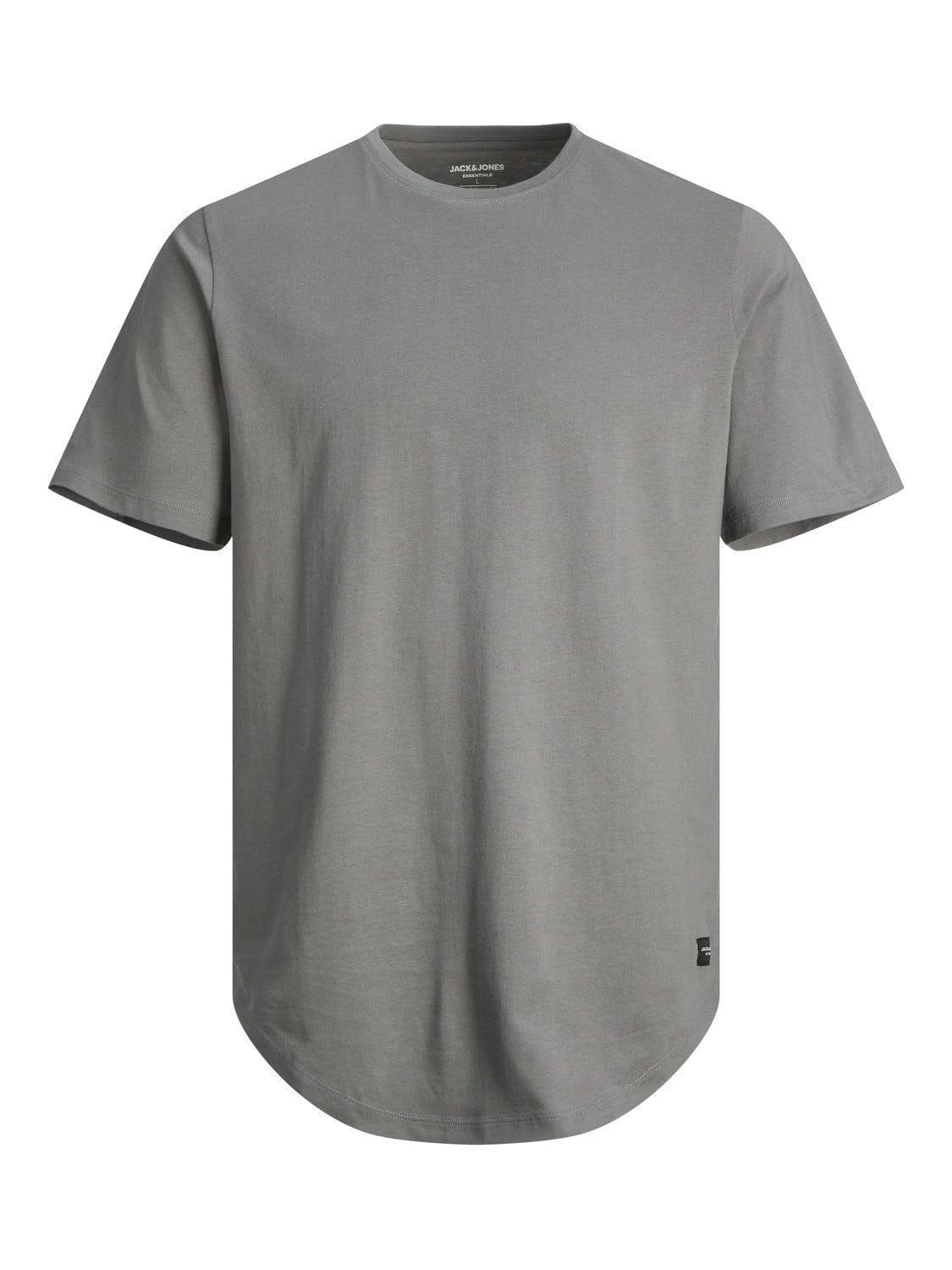 JACK & JONES Men's Long Line Fit T-Shirt JJENOA TEE SS Crew Neck NOOS Black XL JACK & JONES