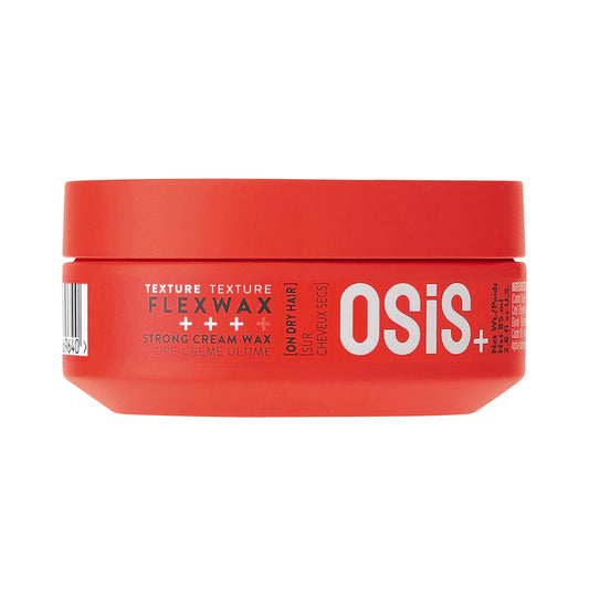Schwarzkopf Professional OSiS+ Flexwax Strong Hold Hair Cream | Natural Shine & Texture | Long Lasting Hold for All Hair Types, 85mL - Available at All In One Marketplace Canada