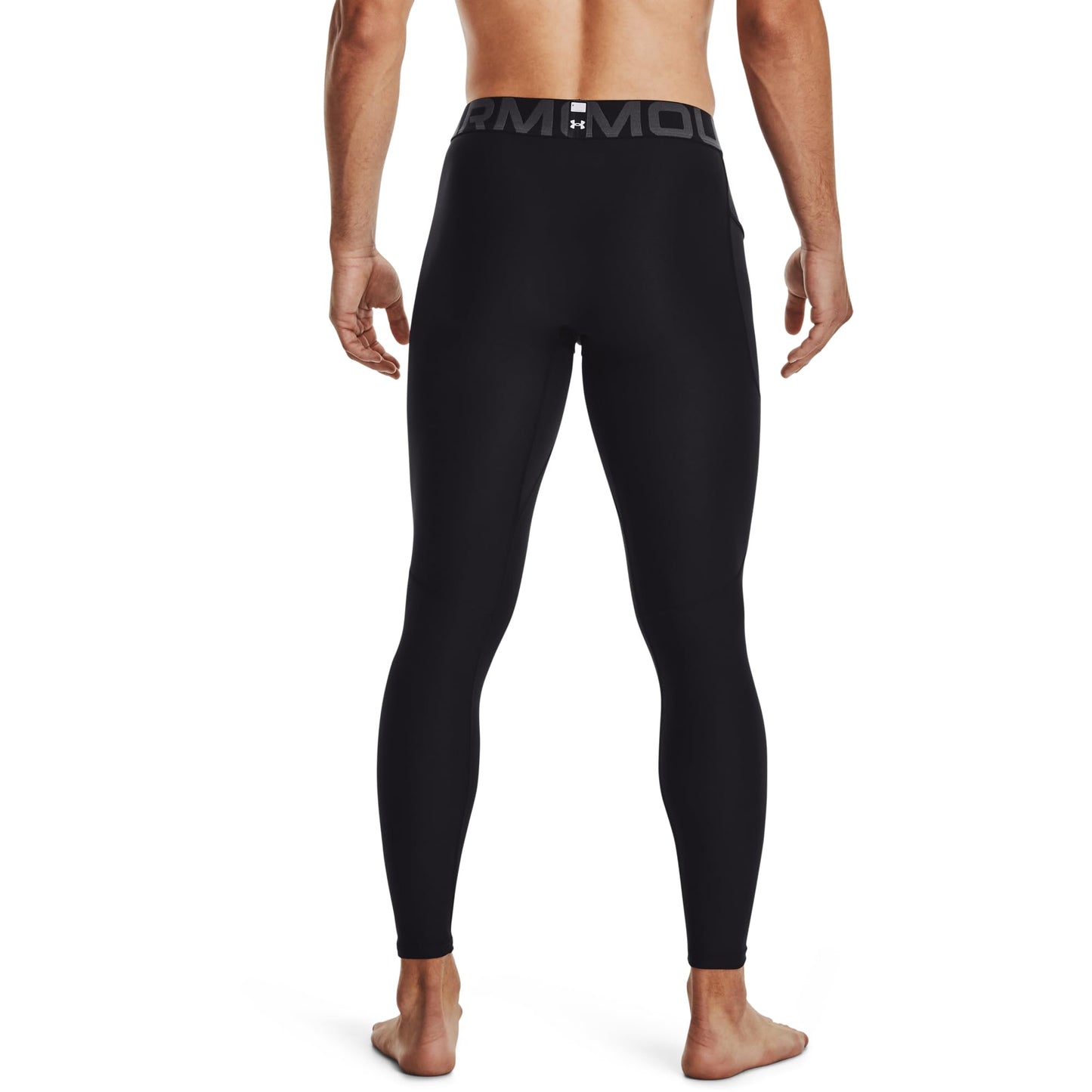 Under Armour Men's Armour HeatGear Leggings , Black (001)/Pitch Gray, Large Under Armour